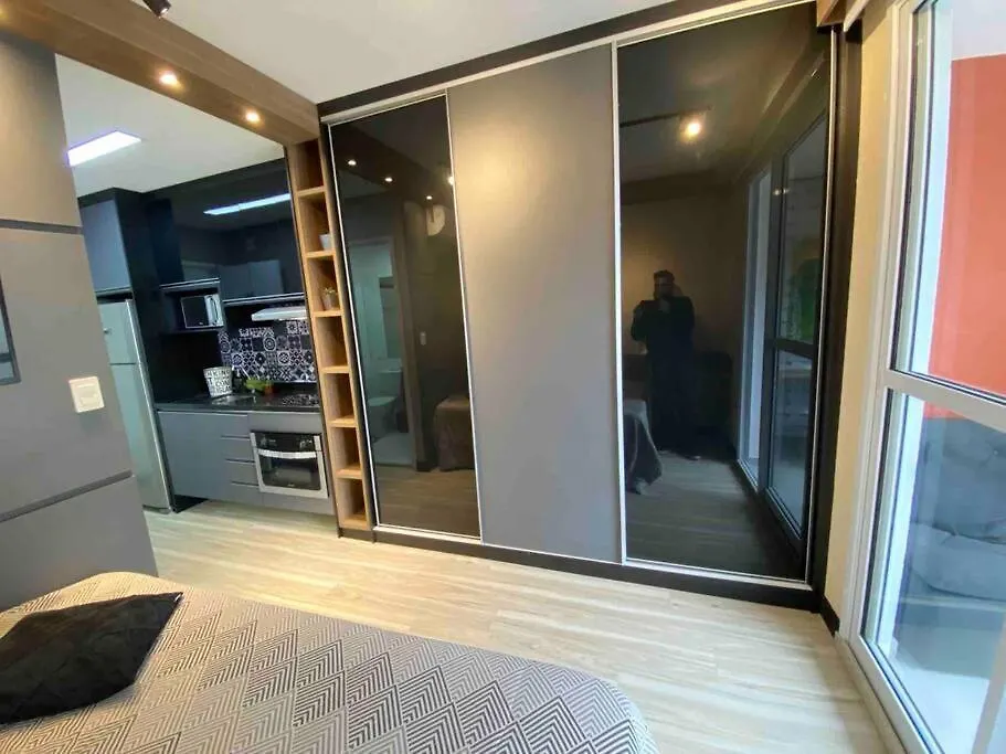 Studio Em Frente Ao Pq Augusta 300 M Do Metro E Universidade Mackenzie サンパウロ
