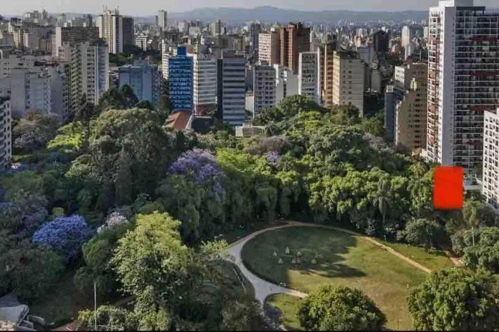 Studio Em Frente Ao Pq Augusta 300 M Do Metro E Universidade Mackenzie サンパウロ アパート